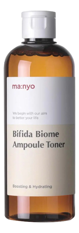 Тонер для лица с пробиотиками Bifida Biome Ampoule Toner: Тонер 400мл тонер для лица ma nyo bifida biome ampoule toner 30 мл