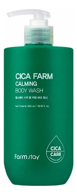 Успокаивающий гель для душа Cica Farm Calming Body Wash 500мл