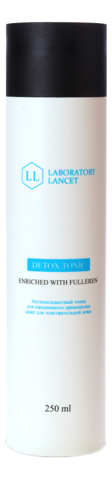 Антиоксидантный тоник для лица с фуллереном Detox Tonic Enriched With Fullerene 250мл