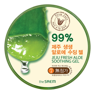 Гель для лица и тела с экстрактом алоэ вера Jeju Fresh Aloe Soothing Gel 99%