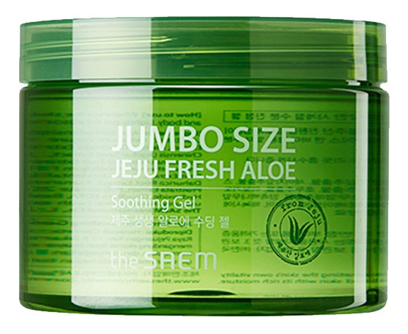Гель для лица и тела с экстрактом алоэ вера Jeju Fresh Aloe Soothing Gel 99%: Гель 500мл (в банке)