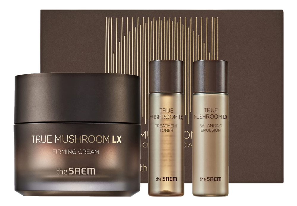 Набор для лица True Mushroom LX Firming Cream Special Set крем 50мл + тонер 31мл + эмульсия 31мл