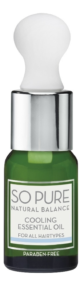 Эфирное масло для волос и кожи головы Освежающее So Pure Cooling Essential Oil 10мл