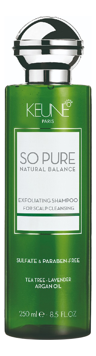 Шампунь для волос Обновляющий So Pure Exfoliating Shampoo: Шампунь 250мл