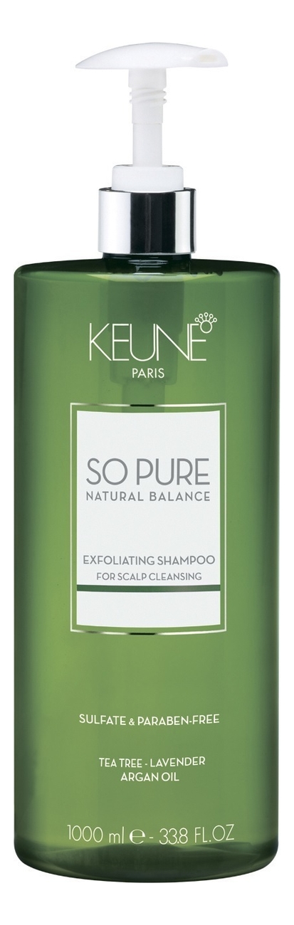 Шампунь для волос Обновляющий So Pure Exfoliating Shampoo: Шампунь 1000мл