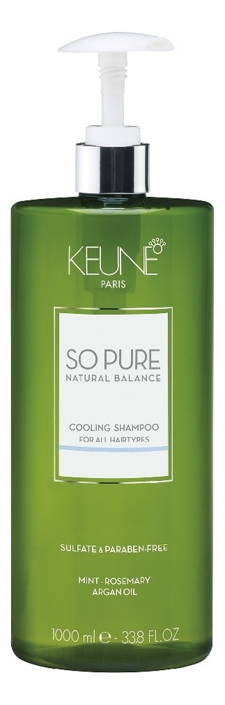 Шампунь для волос Освежающий So Pure Cooling Shampoo: Шампунь 1000мл
