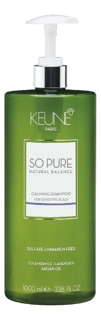 Шампунь для волос Успокаивающий So Pure Calming Shampoo: Шампунь 1000мл