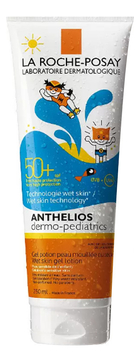 Гель для лица и тела с технологией нанесения на влажную кожу Anthelios Dermo-Pediatrics SPF50+ PA++++