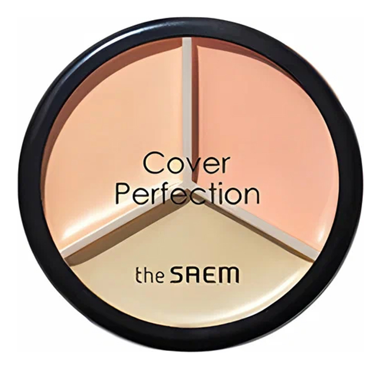 

Консилер для лица Cover Perfection Triple Pot Concealer 2*4,5г/4,1г: 01 Correct Beige, Консилер для лица Cover Perfection Triple Pot Concealer 2*4,5г/4,1г