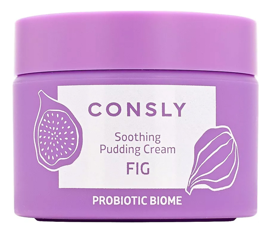 Успокаивающий крем с экстрактом инжира Probiotic Biome Soothing Fig Pudding Cream 50мл