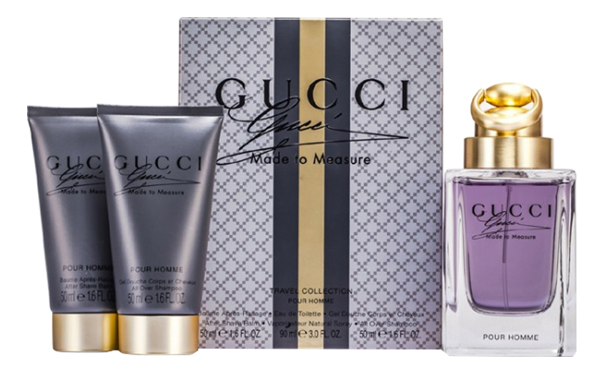 Made To Measure: набор (т/вода 90мл + лосьон после бритья 50мл + шампунь 50мл)