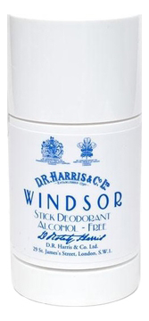 Твердый дезодорант Windsor 75г (ветивер, кожа)