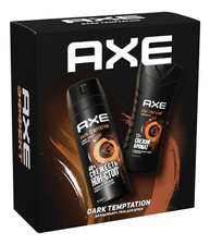 AXE Набор для тела Dark Temptation ( дезодорант-спрей 150мл + гель для душа 250мл)