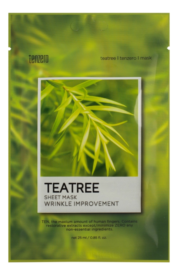 Тканевая маска для лица с экстрактом чайного дерева Teatree Sheet Mask 25мл