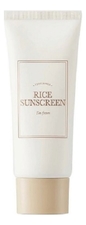 I'm From Солнцезащитный минеральный крем для лица с экстрактом риса Rice Sunscreen SPF50+ PA+++ 50мл