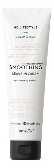 Выпрямляющий теплозащитный крем для волос Hd Smoothing Leave-In Cream 150мл
