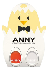 ANNY Набор лаков для ногтей Happy Egg Hunt 2*15мл