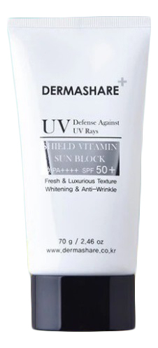 Солнцезащитная эмульсия с комплексом витаминов UV Shield Vitamin Sun Block SPF50+ PA++++ 70г