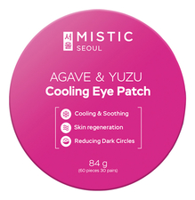 MISTIC Охлаждающие патчи для глаз с экстрактами агавы и юдзу Agave & Yuzu Cooling Eye Patch 60шт