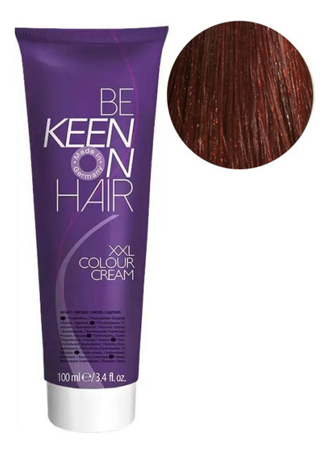 Крем-краска для волос XXL Colour Cream 100мл: 5.4 Hellbraun Kupfer крем краска для волос xxl colour cream 100мл 5 43 hellbraun kupfer gold