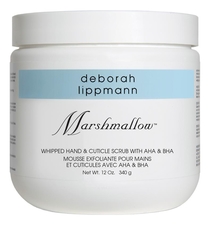 Deborah Lippmann Скраб для рук Marshmallow Whipped Hand & Cuticle Scrub With AHA & BHA