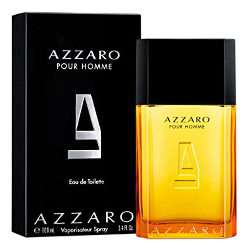pour Homme: туалетная вода 100мл azzaro pour homme amber fever