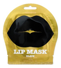 Kocostar Успокаивающая гидрогелевая маска для губ с экстрактом черники Black Lip Mask