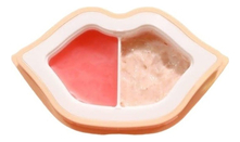 Набор Duoduo (скраб для губ Kocostar Lip Scrub 23мл + масло для губ в креме с экстрактом персика Lip Oil In Cream Peach 20мл)