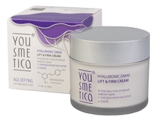 Yousmetica Антивозрастной активный лифтинг-крем с гиалуроновой кислотой и DMAE Hyaluronic DMAE Lift & Firm Cream 50г