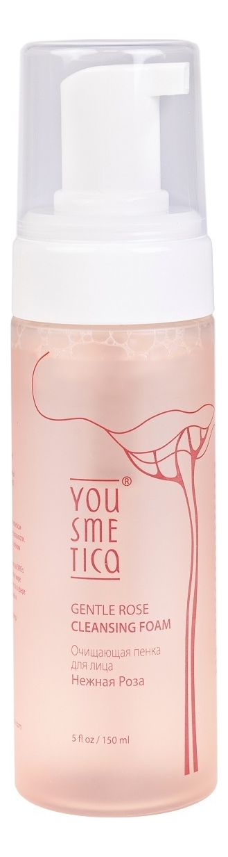 Очищающая пенка для лица Нежная Роза Gentle Rose Cleansing Foam 150мл