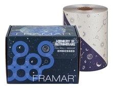 Framar Фольга в рулоне с тиснением Ретроградный меркурий Embossed Roll Mercury In Retrograde 98м