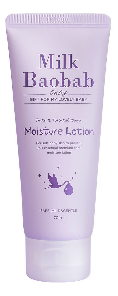 Лосьон для тела увлажняющий Baby Moisture Lotion: Лосьон 70мл увлажняющий лосьон для тела milkbaobab baby moisture lotion 70 мл