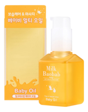 Milk Baobab Детское масло для лица и тела Baby Oil 100мл