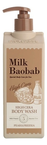 Гель для душа с ароматом груши и фрезии High Cera Body Wash Pear & Freesia: Гель 500мл