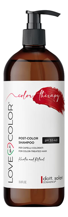 Шампунь для сохранения цвета волос Love Me Color Post-Color Shampoo 1000мл