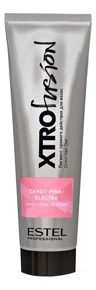 Пигмент прямого действия для волос Xtro Fusion 100мл: Candy pink electro