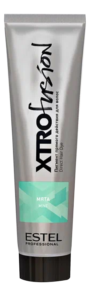 Пигмент прямого действия для волос Xtro Fusion 100мл: Мята