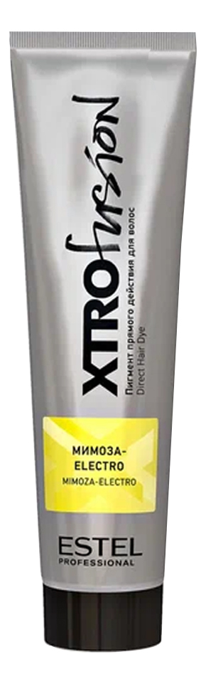Пигмент прямого действия для волос Xtro Fusion 100мл: Мимоза electro