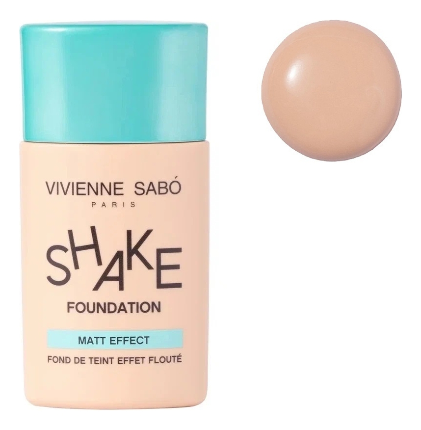 Матирующий тональный крем для лица Shake Foundation Matt Effect 25мл: No 04