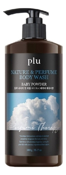 Парфюмерный гель для душа с ароматом детской присыпки Nature & Perfume Body Wash Baby Powder