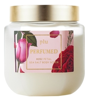 Парфюмерный скраб для тела с морской солью и ароматом розы Perfumed Sea Salt Body Scrub Rose Petal 500мл
