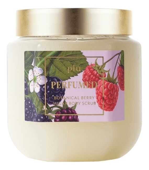 Парфюмерный скраб для тела с морской солью Perfumed Sugar Body Scrub Botanical Berry 500мл