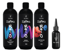 Hair Sekta Набор для завивки волос Bio Zavivka (Light 500мл + Normal 500мл + Neutralizer 500мл + флакон с аппликатором 100мл)