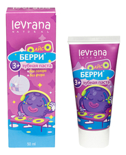 Levrana Детская зубная паста со вкусом черники и мяты 3+ 50мл