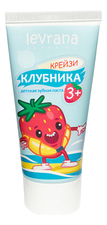 Levrana Детская зубная паста со вкусом клубники 3+ 50мл