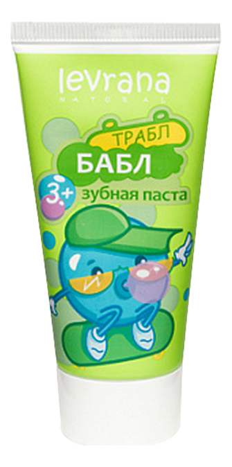 Детская зубная паста со вкусом бабл гам 3+ 50мл