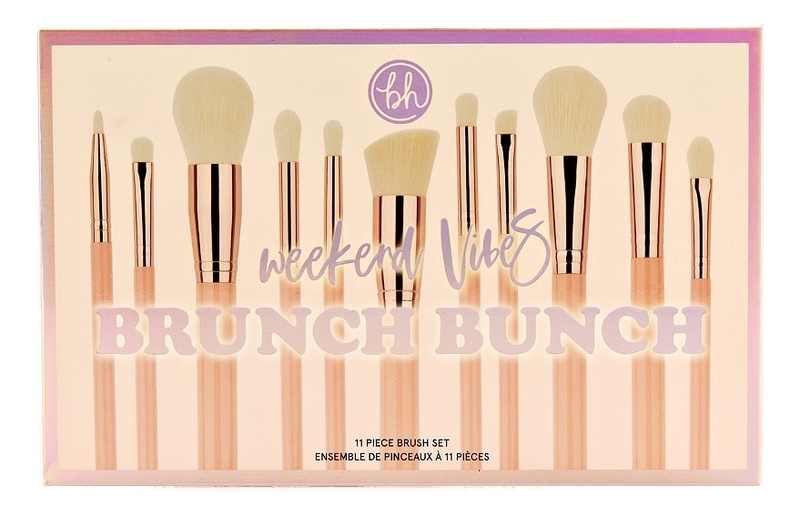 Набор кистей для макияжа Weekend Vibes Brunch Bunch 11шт