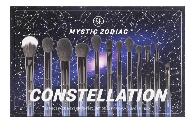 Набор кистей для макияжа Constellation Mystic Zodiac 12шт набор кистей для макияжа 12шт