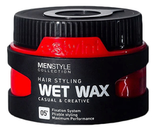 Ostwint Воск для укладки волос MenStyle Wet Wax Hair Styling No05 150мл