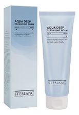 Steblanc Увлажняющая пенка для глубокого очищения лица Aqua Deep Cleansing Foam 120г